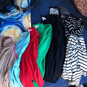 Lot of Merona Cardigans